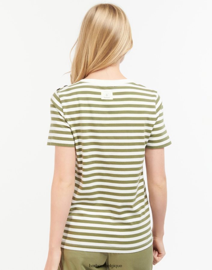 vêtements Barbour haut à côté du ferry marine femmes T2L6ZP1671