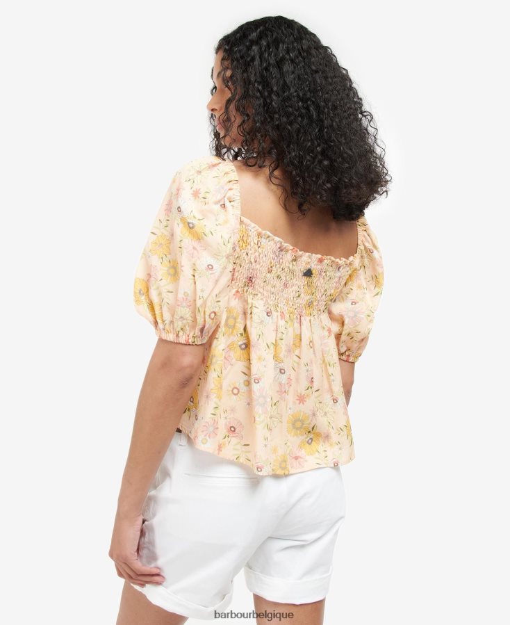 vêtements Barbour haut coraline multi-lumière femmes T2L6ZP1616