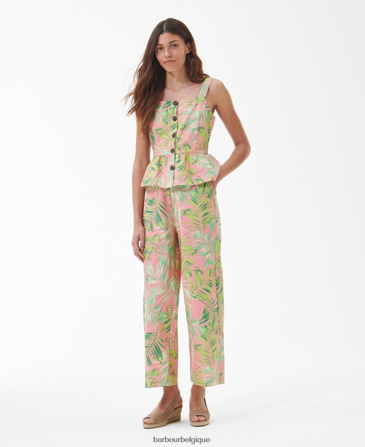 vêtements Barbour haut d\'aralia multi classique femmes T2L6ZP1622