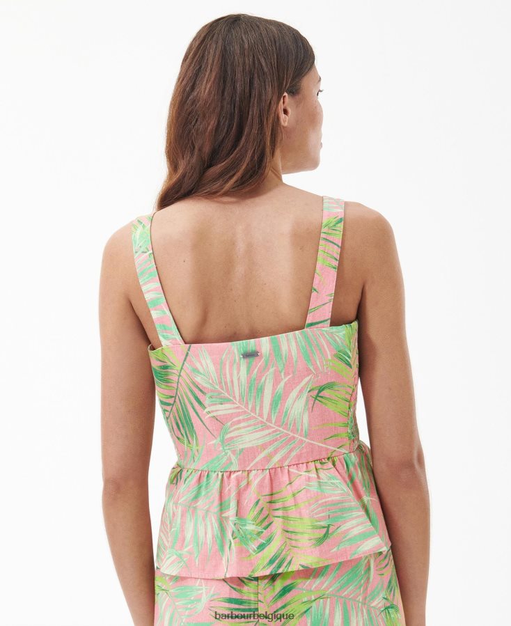 vêtements Barbour haut d\'aralia multi classique femmes T2L6ZP1622