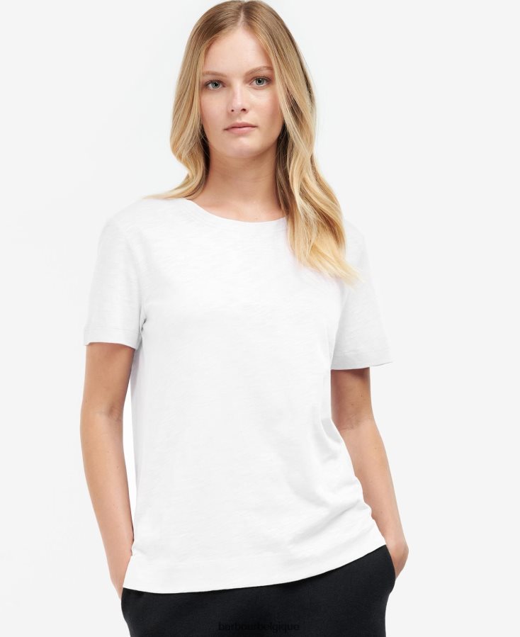 vêtements Barbour haut darla jacinthe des bois femmes T2L6ZP1668