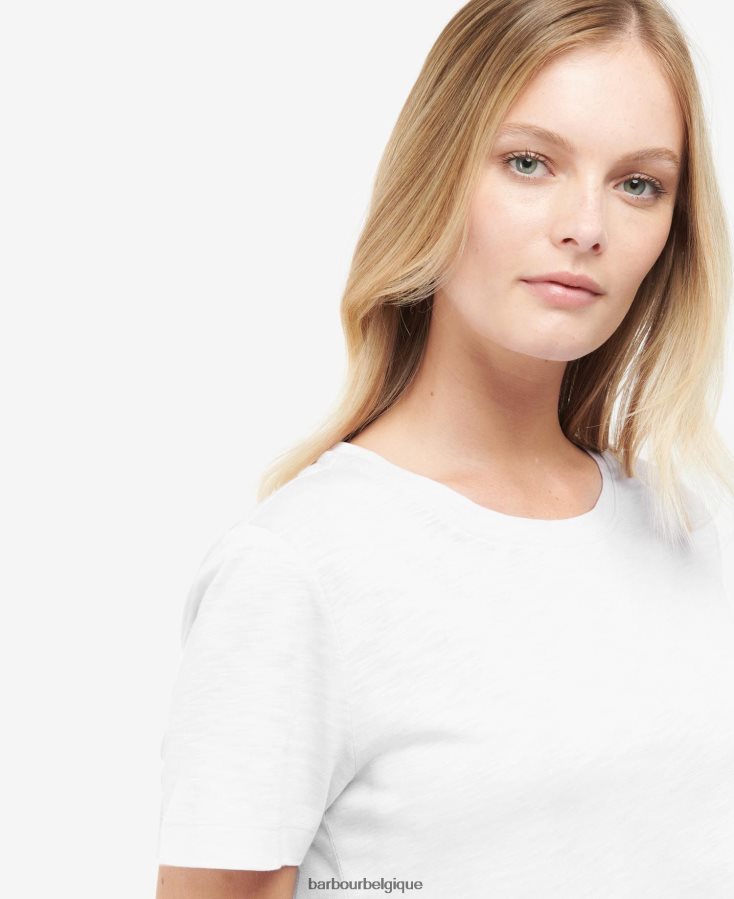 vêtements Barbour haut darla jacinthe des bois femmes T2L6ZP1668