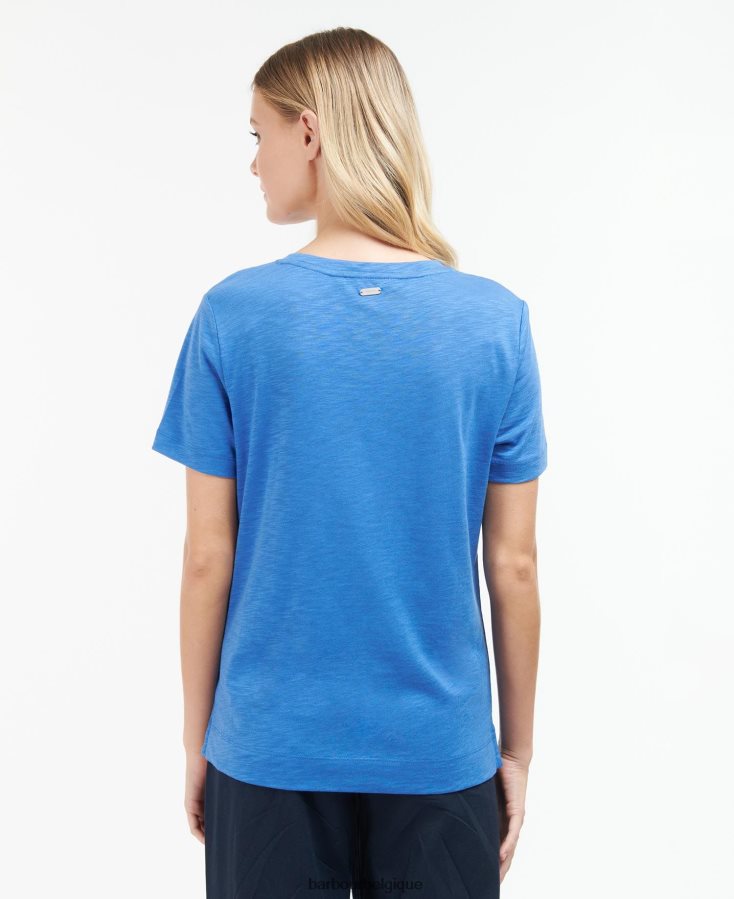 vêtements Barbour haut darla jacinthe des bois femmes T2L6ZP1756