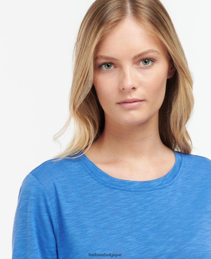 vêtements Barbour haut darla jacinthe des bois femmes T2L6ZP1756