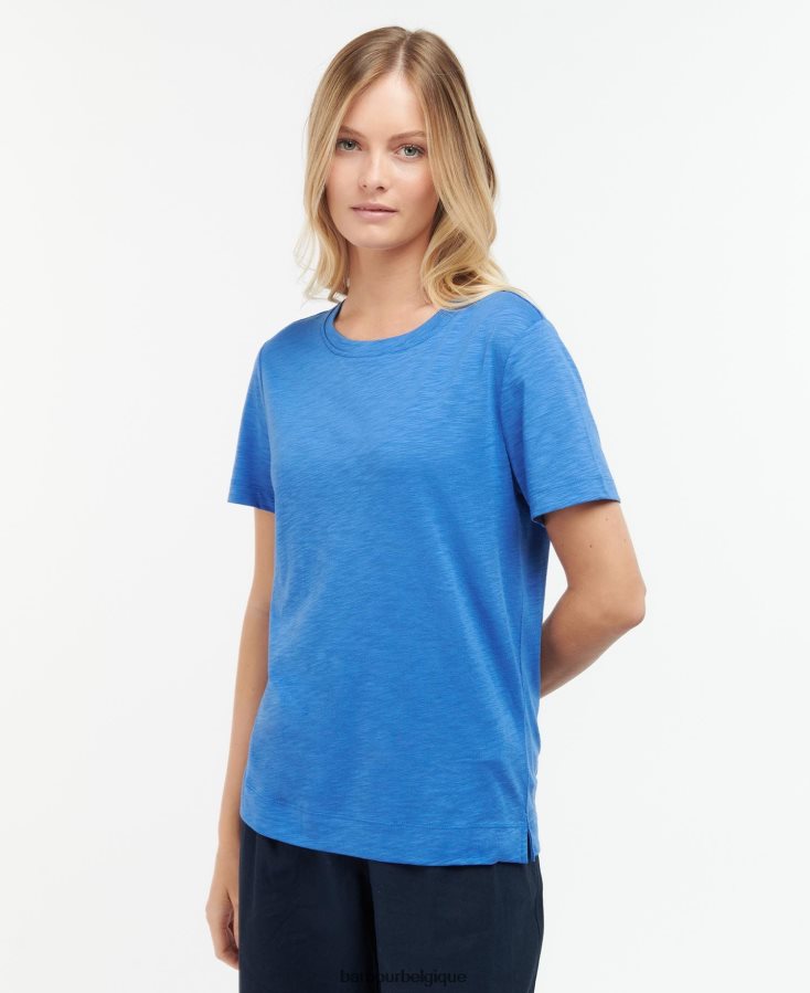 vêtements Barbour haut darla jacinthe des bois femmes T2L6ZP1756