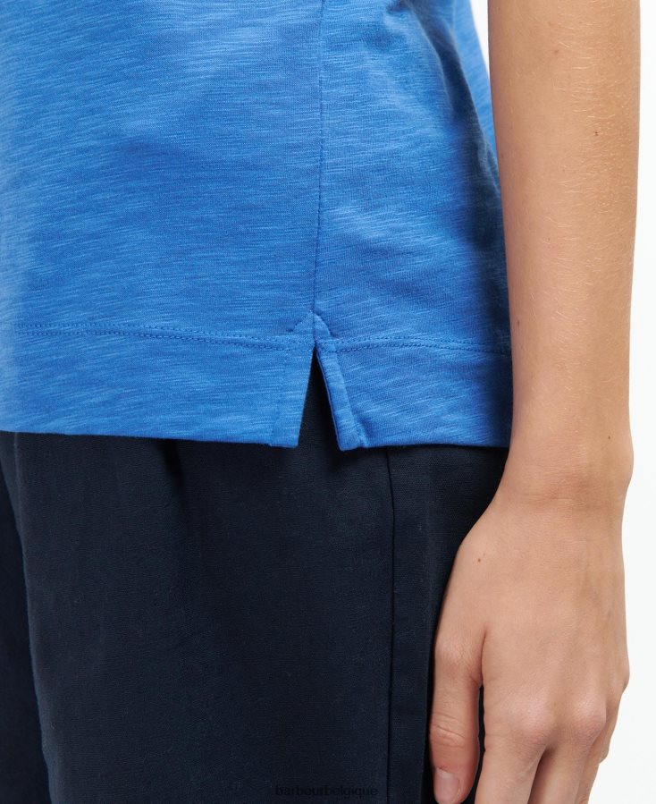 vêtements Barbour haut darla jacinthe des bois femmes T2L6ZP1756