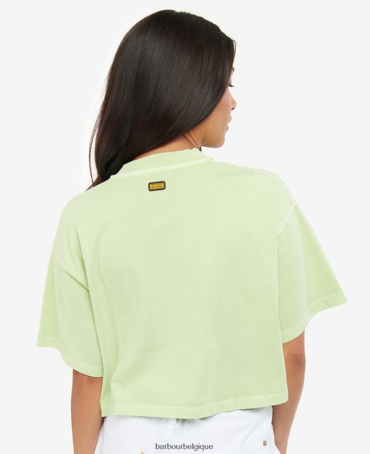 vêtements Barbour haut de galica béguin rose femmes T2L6ZP1735