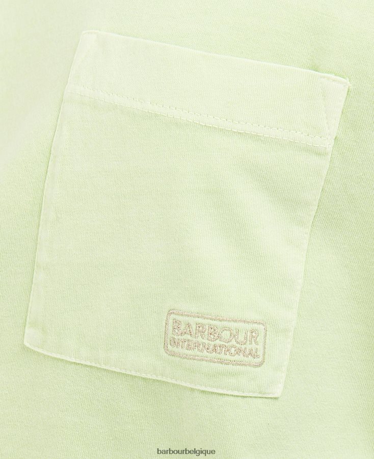 vêtements Barbour haut de galica béguin rose femmes T2L6ZP1735