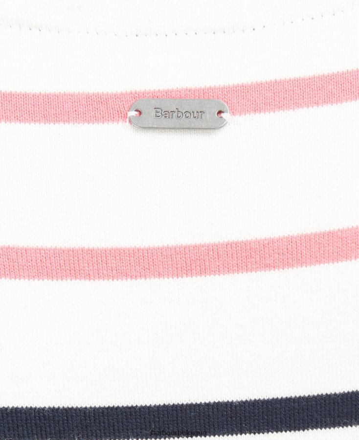 vêtements Barbour haut hawkins bande de nuage femmes T2L6ZP1665