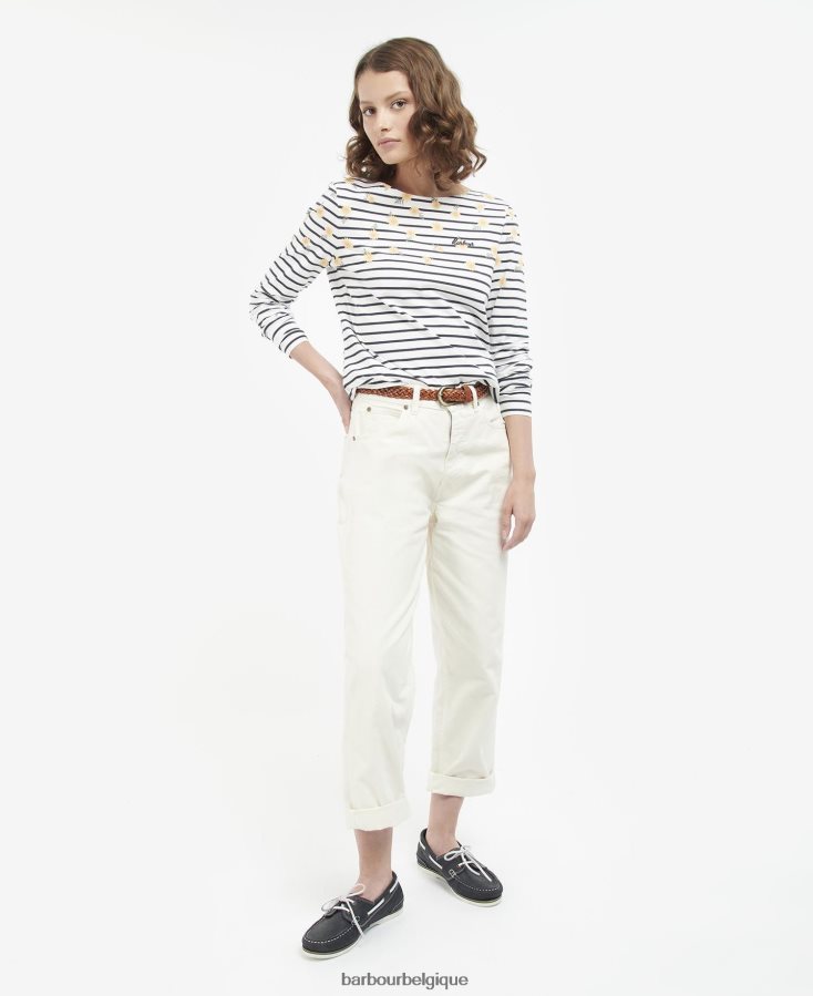 vêtements Barbour haut imprimé bradley nuage d\'impression femmes T2L6ZP1729