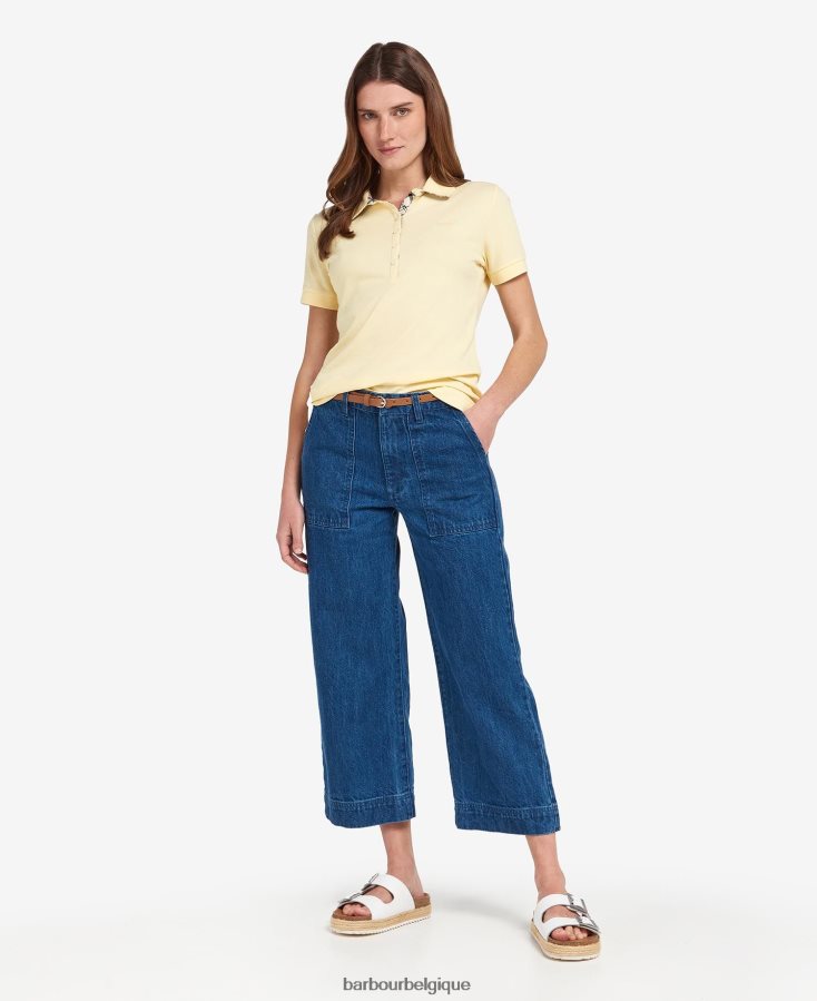 vêtements Barbour haut portsdown tartan rose/indigo femmes T2L6ZP1650