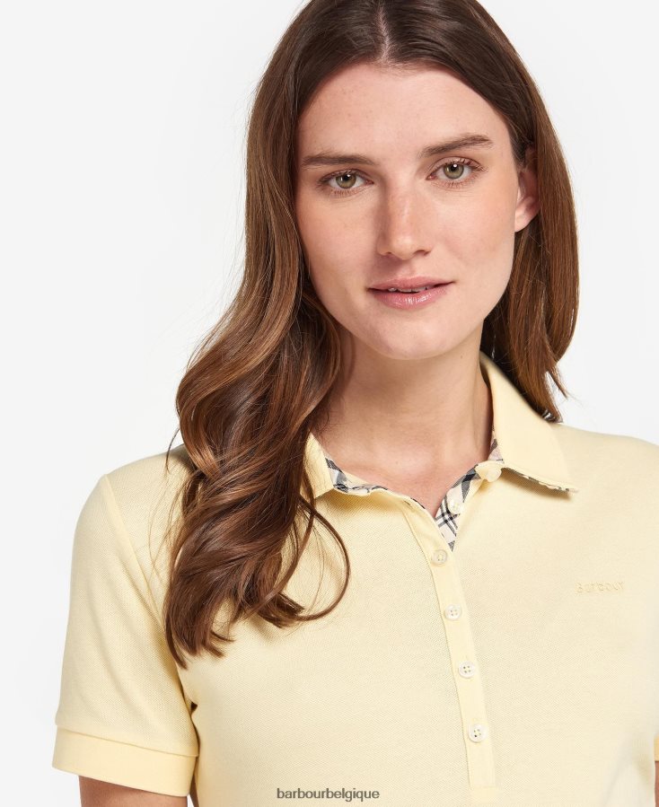 vêtements Barbour haut portsdown tartan rose/indigo femmes T2L6ZP1650