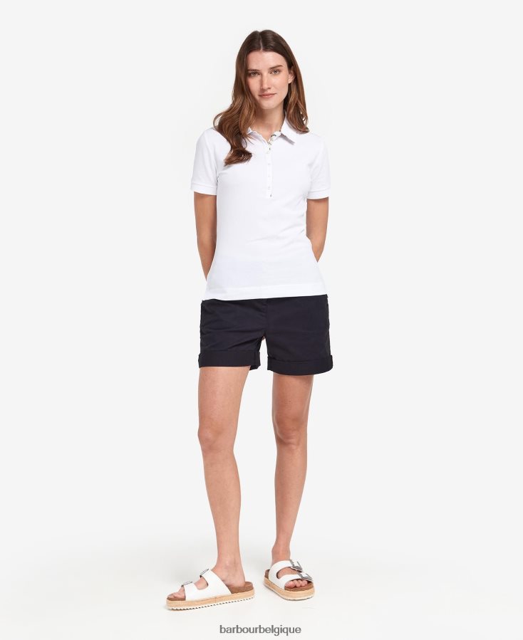 vêtements Barbour haut portsdown tartan rose/indigo femmes T2L6ZP1740