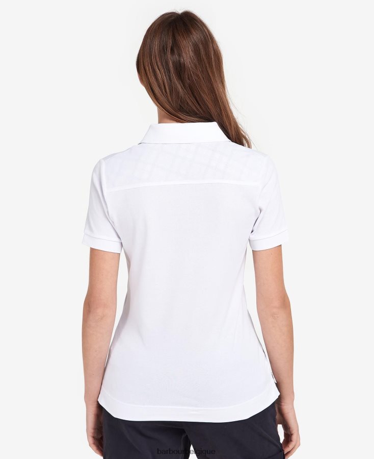 vêtements Barbour haut portsdown tartan rose/indigo femmes T2L6ZP1740