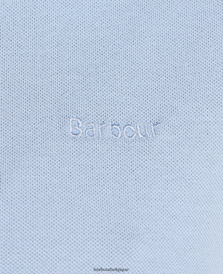vêtements Barbour haut portsdown tartan rose/indigo femmes T2L6ZP1758