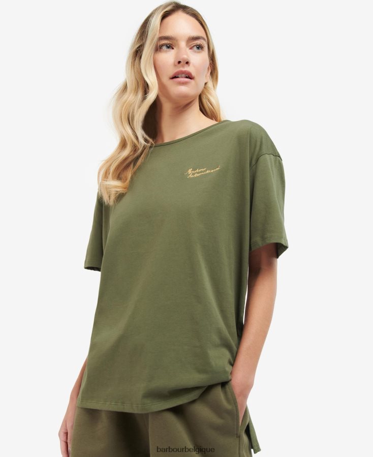 vêtements Barbour haut roland noir classique femmes T2L6ZP1706