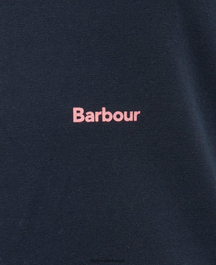 vêtements Barbour t-shirt bowland blanc classique femmes T2L6ZP1737