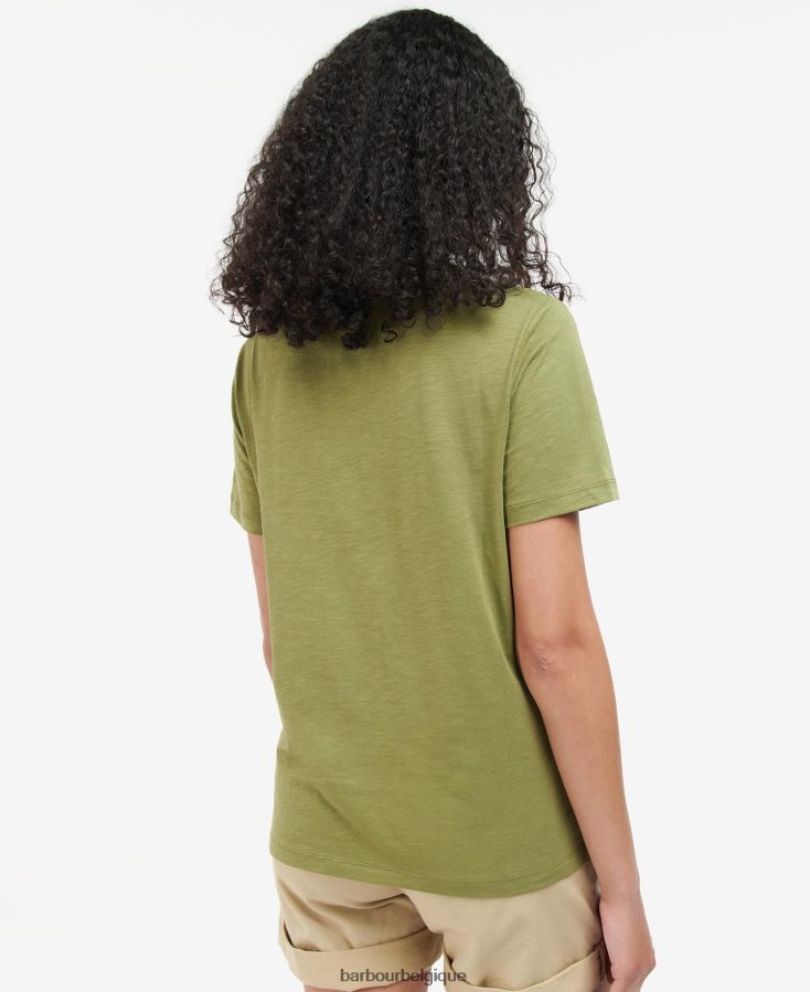 vêtements Barbour t-shirt coraline Babeurre femmes T2L6ZP1667