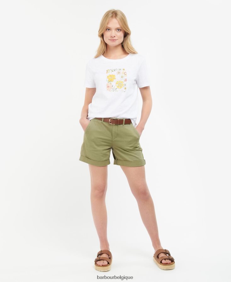 vêtements Barbour t-shirt coraline Babeurre femmes T2L6ZP1679