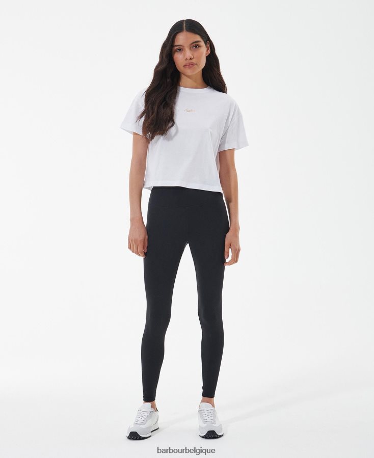 vêtements Barbour t-shirt halton rose tendre femmes T2L6ZP1713