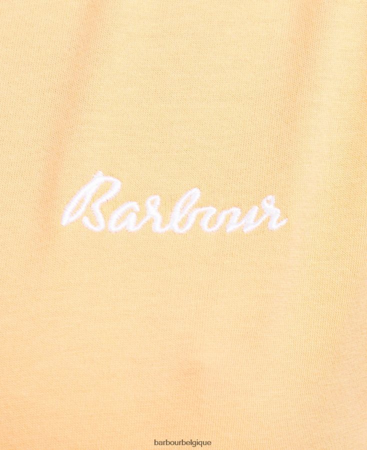 vêtements Barbour t-shirt kenmore papaye femmes T2L6ZP1752