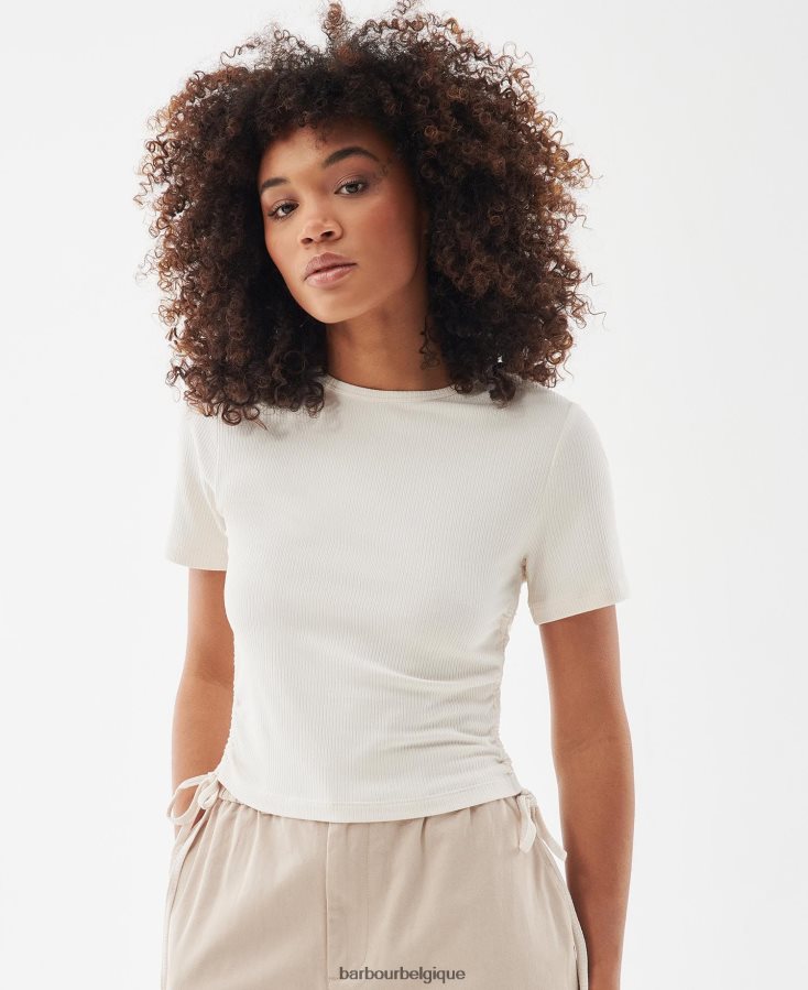 vêtements Barbour t-shirt lorimer Galet femmes T2L6ZP1693