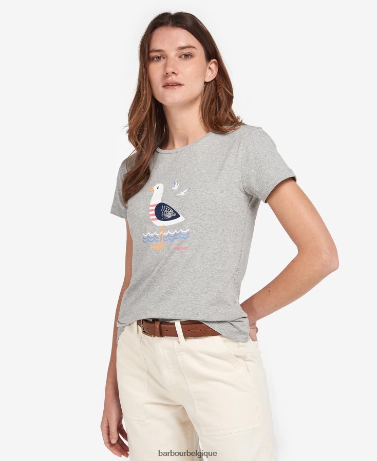 vêtements Barbour t-shirt merseyside marine classique femmes T2L6ZP1686