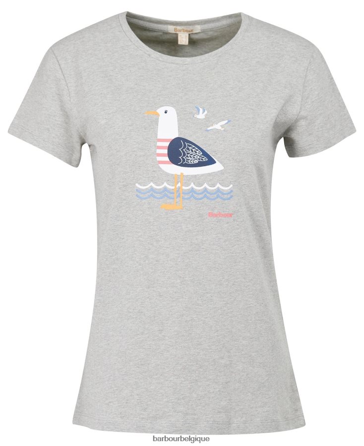 vêtements Barbour t-shirt merseyside marine classique femmes T2L6ZP1686