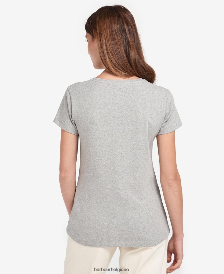 vêtements Barbour t-shirt merseyside marine classique femmes T2L6ZP1686