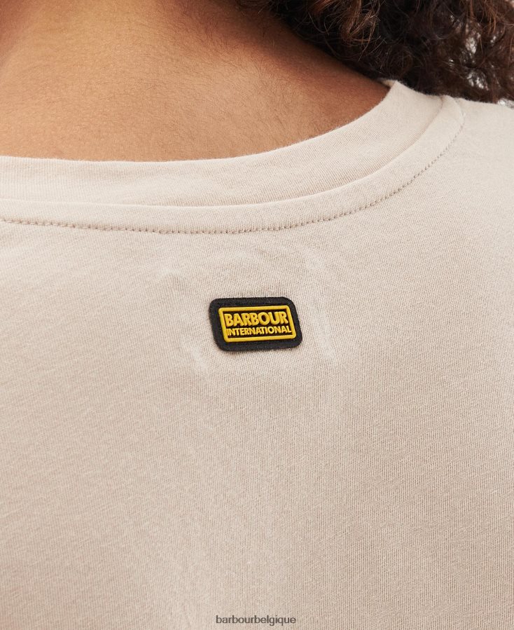 vêtements Barbour t-shirt âmes été noir femmes T2L6ZP1712