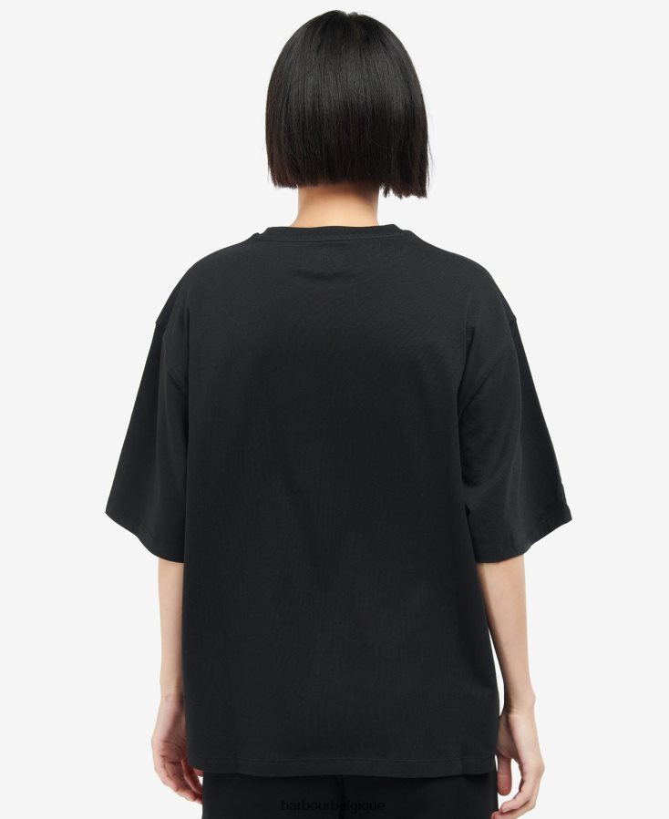 vêtements Barbour t-shirt pavillon blanc optique femmes T2L6ZP1720