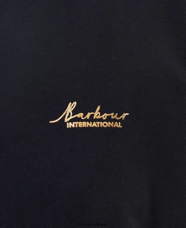 vêtements Barbour t-shirt sanderson corail atomique femmes T2L6ZP1707