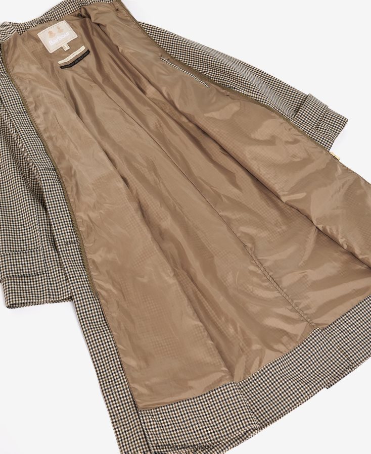 vêtements Barbour trench à carreaux somerland micro carreaux vert peuplier femmes T2L6ZP1525