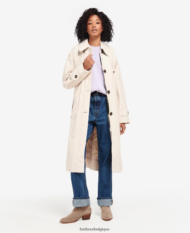 vêtements Barbour trench-coat Somerland marine foncé/peuplier ancien femmes T2L6ZP1523