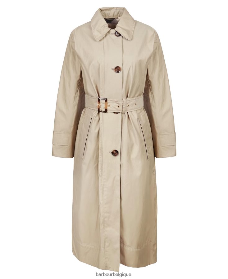 vêtements Barbour trench-coat Somerland marine foncé/peuplier ancien femmes T2L6ZP1530
