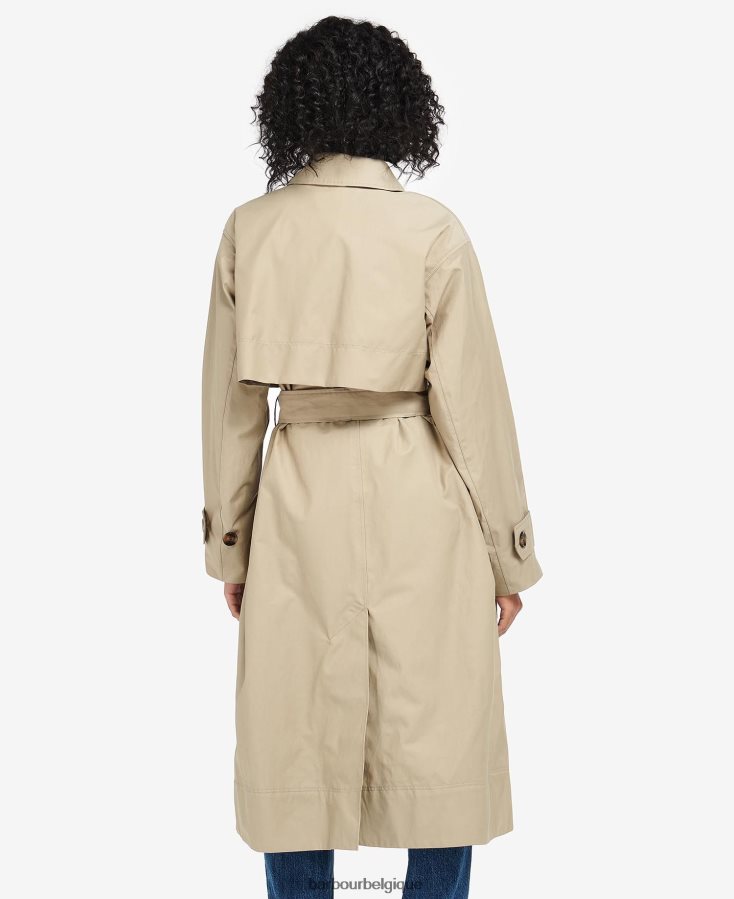 vêtements Barbour trench-coat Somerland marine foncé/peuplier ancien femmes T2L6ZP1530