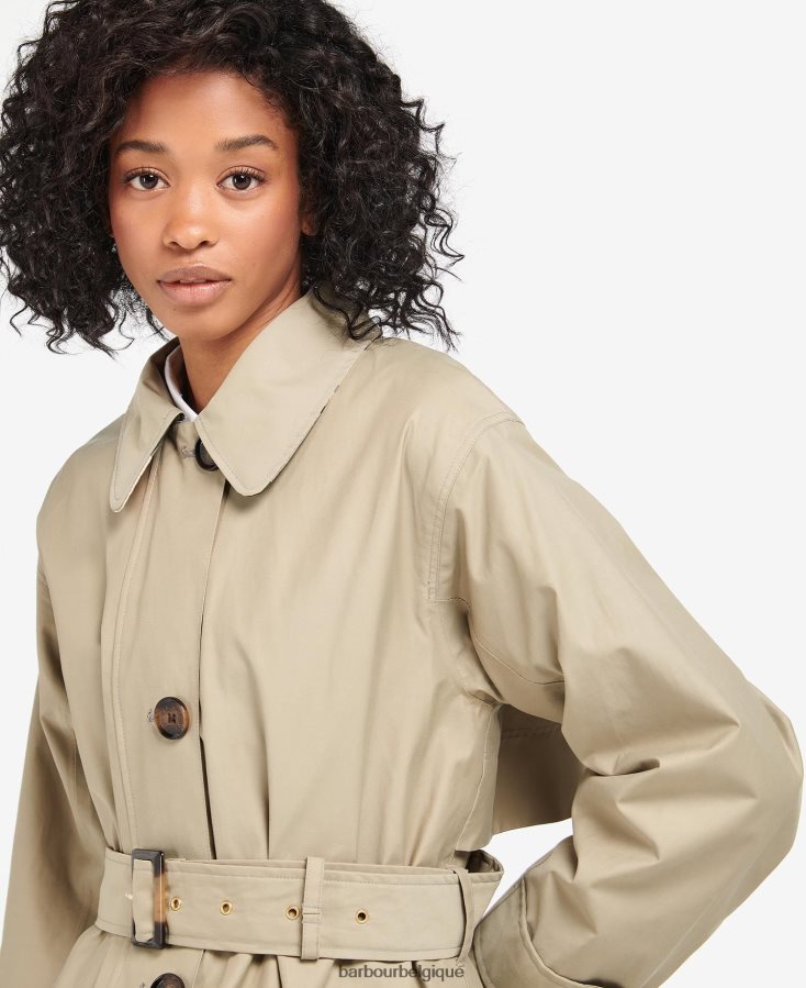 vêtements Barbour trench-coat Somerland marine foncé/peuplier ancien femmes T2L6ZP1530