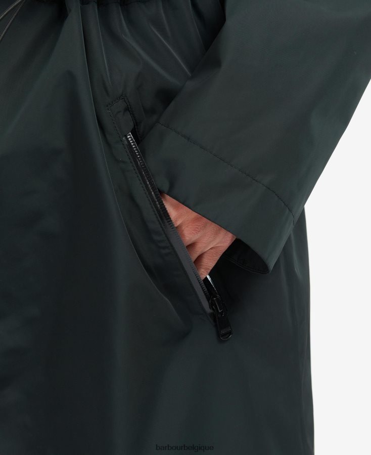 vêtements Barbour trench imperméable crossfields vert palmier femmes T2L6ZP1532