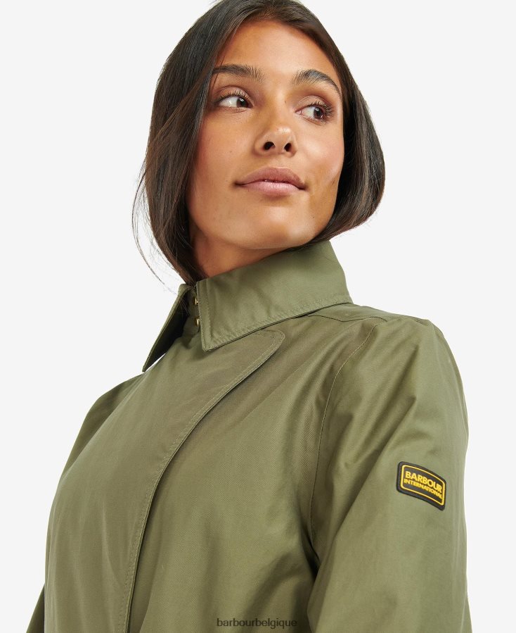 vêtements Barbour trench imperméable à l\'eau carreaux noirs/northumberland femmes T2L6ZP1534