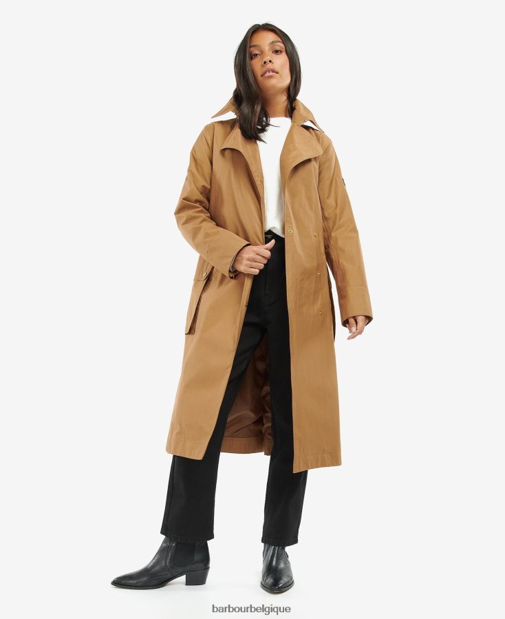 vêtements Barbour trench imperméable à l\'eau carreaux noirs/northumberland femmes T2L6ZP1540