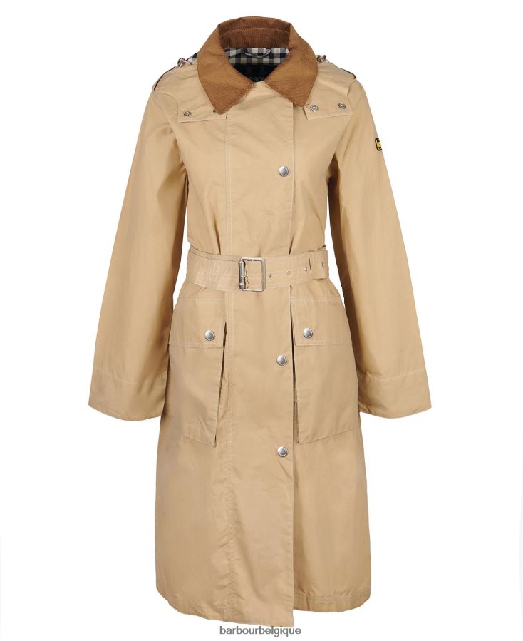 vêtements Barbour trench imperméable rossin carreaux vert nuit/vert nuit femmes T2L6ZP1529