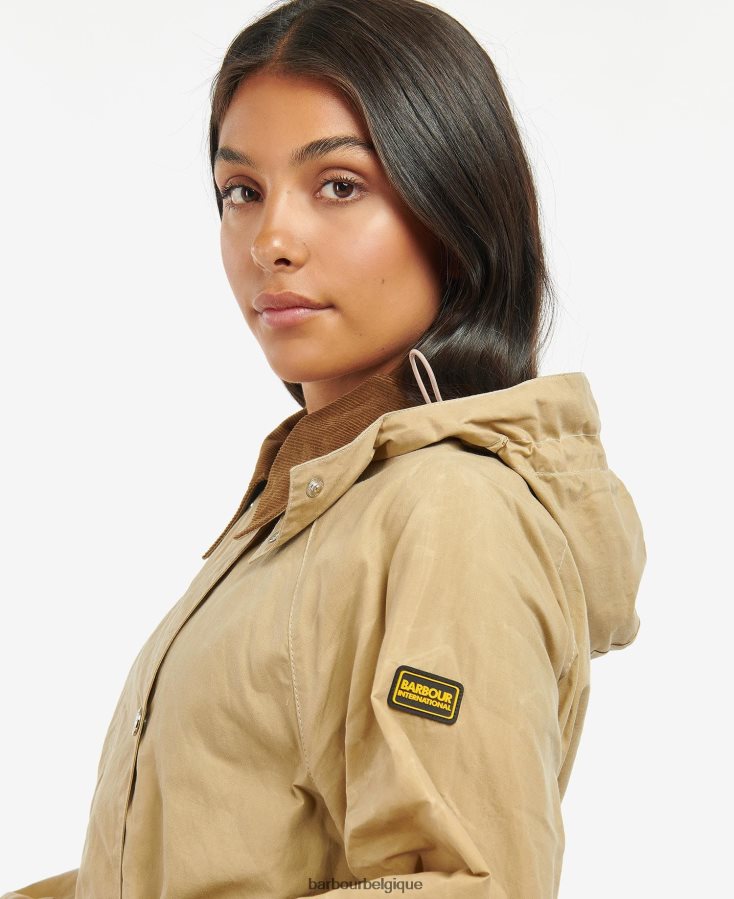 vêtements Barbour trench imperméable rossin carreaux vert nuit/vert nuit femmes T2L6ZP1529