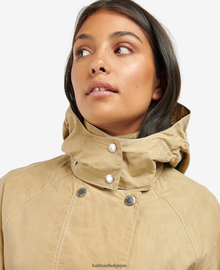 vêtements Barbour trench imperméable rossin carreaux vert nuit/vert nuit femmes T2L6ZP1529