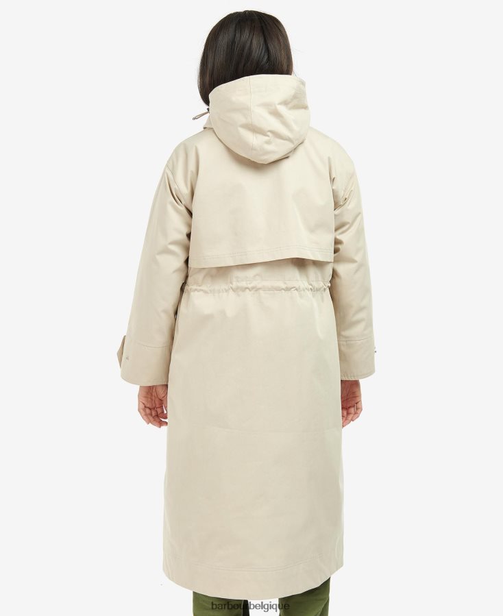 vêtements Barbour trench imperméable thruxton vert minuit femmes T2L6ZP1535