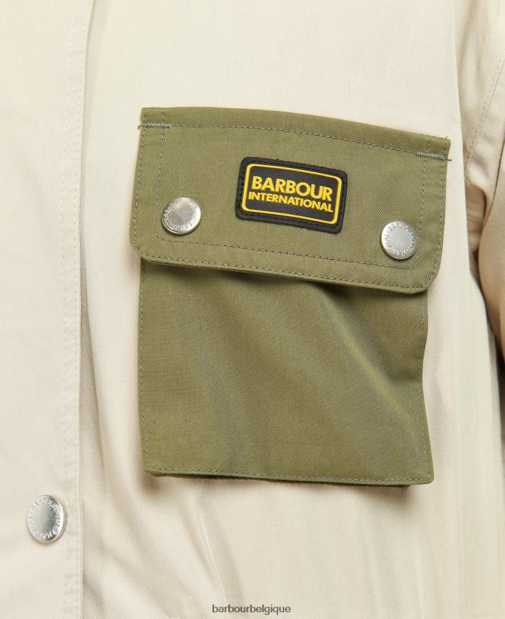 vêtements Barbour trench imperméable thruxton vert minuit femmes T2L6ZP1535