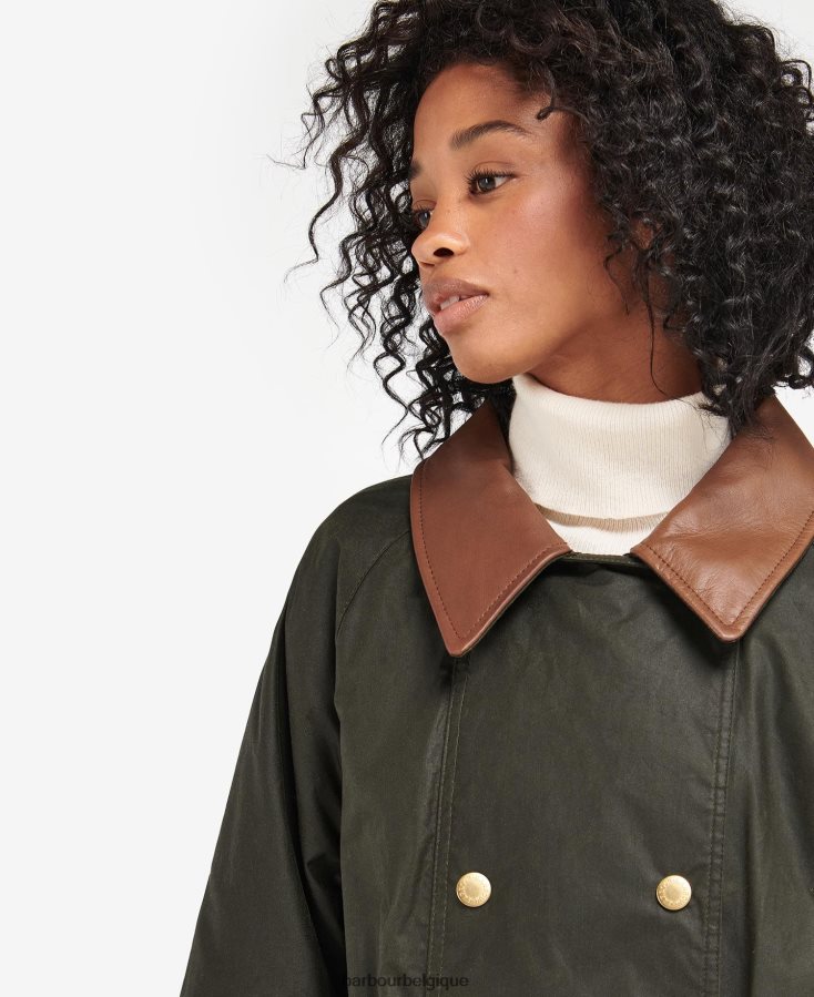 vêtements Barbour veste cirée Bearden archive olive/antique femmes T2L6ZP1371