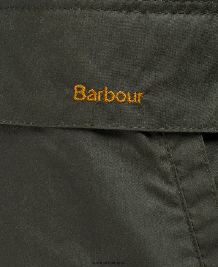 vêtements Barbour veste cirée eddleston archive olive/antique femmes T2L6ZP1367