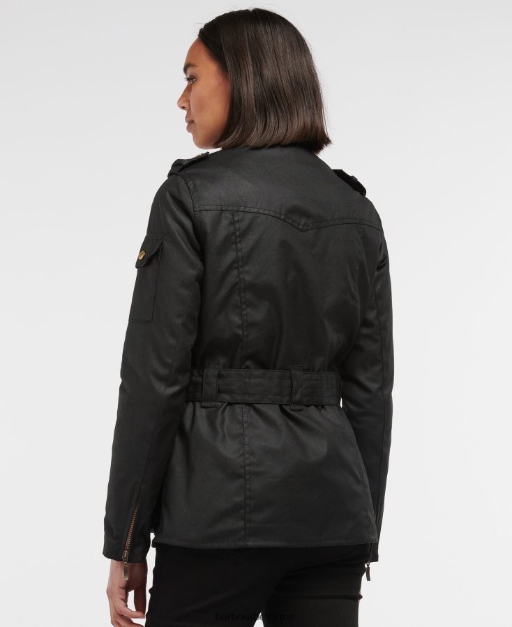 vêtements Barbour veste cirée internationale pour femme noir femmes T2L6ZP1380
