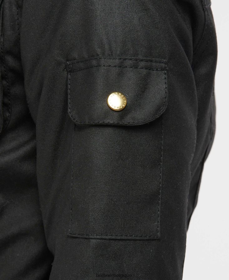 vêtements Barbour veste cirée internationale pour femme noir femmes T2L6ZP1380