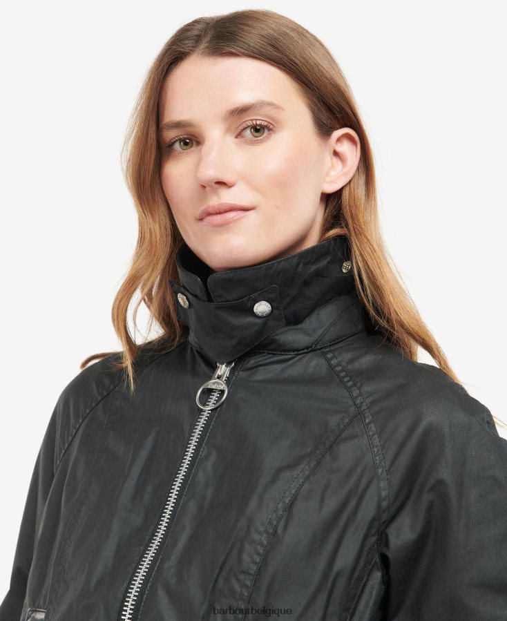 vêtements Barbour veste cirée premium beadnell archive olive/antique femmes T2L6ZP1392